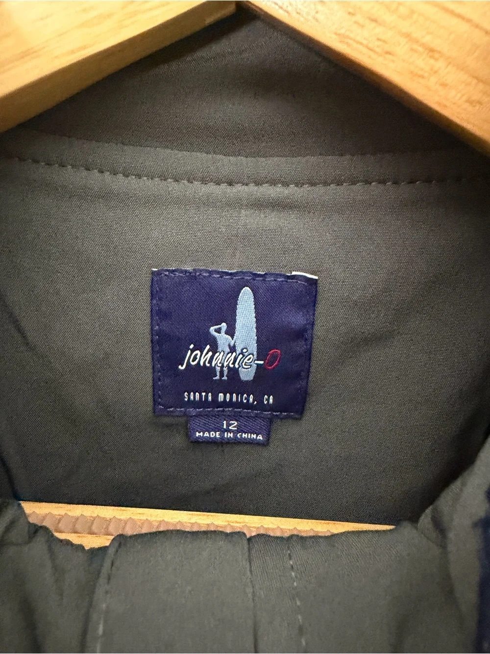 NEW Johnnie-o Youth Boys Kids Vest Jacket Size 12, blue